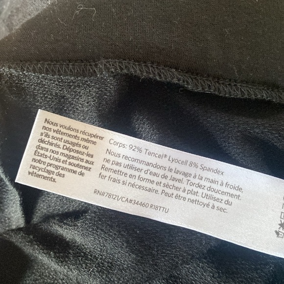 Eileen Fisher Black Wide Leg Pants Size Large - Picture 13 of 16